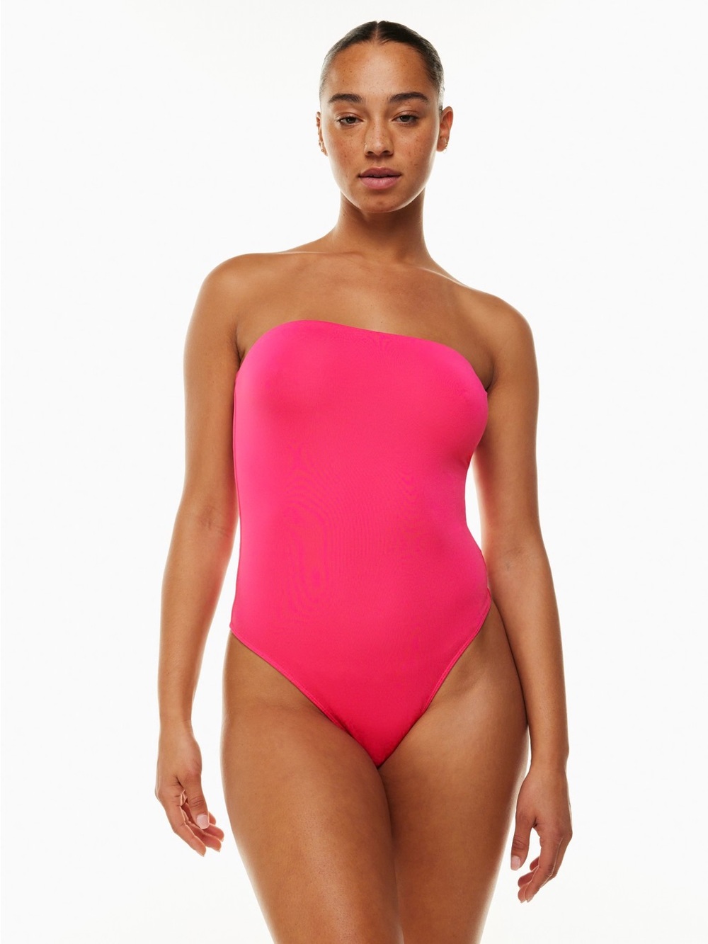 Strapless Hot Pink Women’s bodysuit
